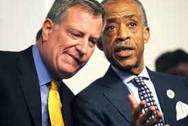 Sharpton de Blasio 2