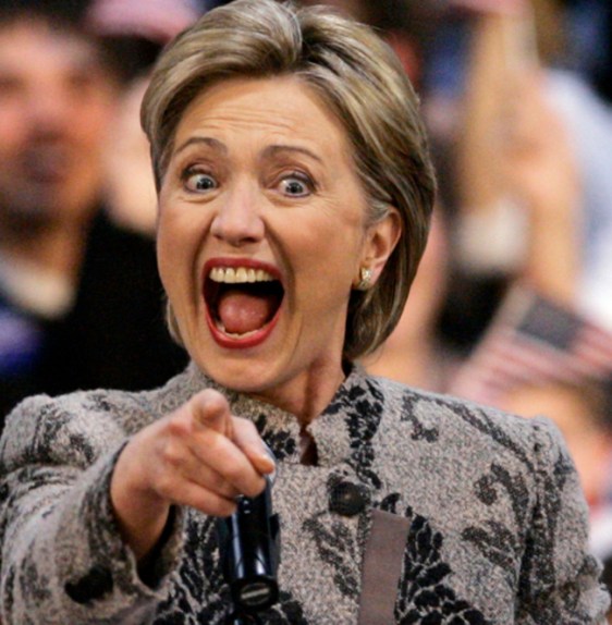 hillary-clinton-unflattering-photo-cheering